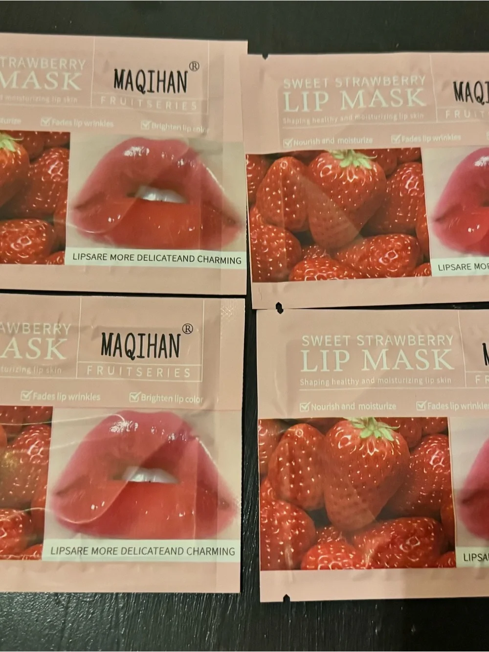 Strawberry Lip Masks
